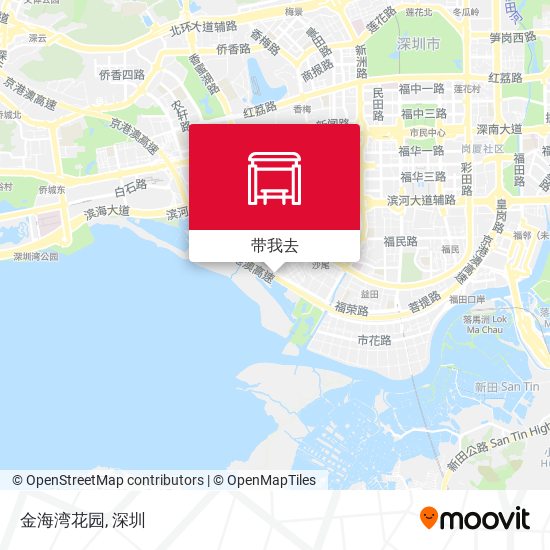 金海湾花园地图