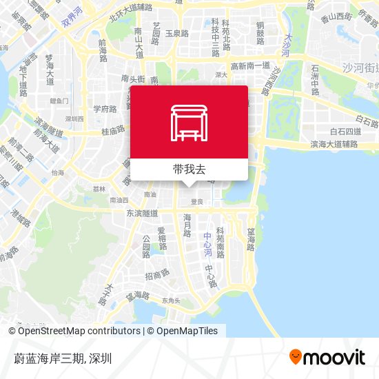 蔚蓝海岸三期地图