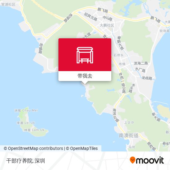 干部疗养院地图