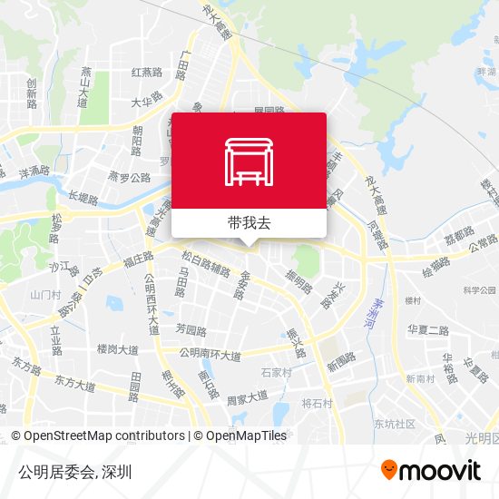 公明居委会地图
