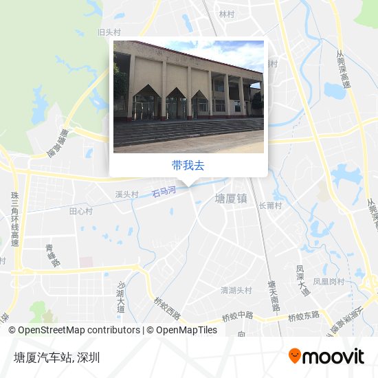 塘厦汽车站地图