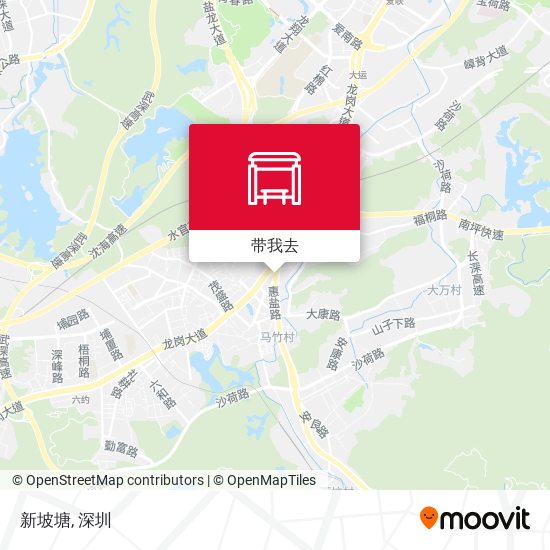 新坡塘地图