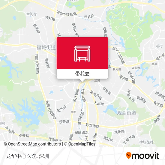 龙华中心医院地图