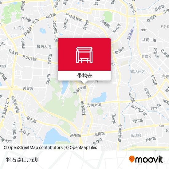将石路口地图