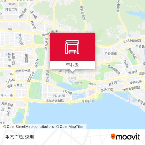生态广场地图
