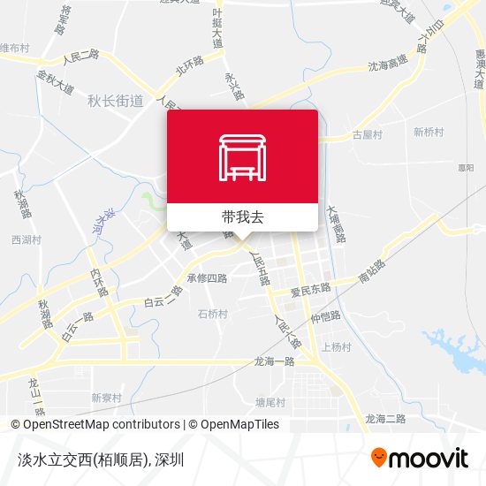 淡水立交西(栢顺居)地图