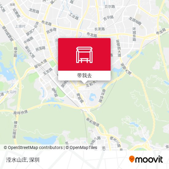 滢水山庄地图
