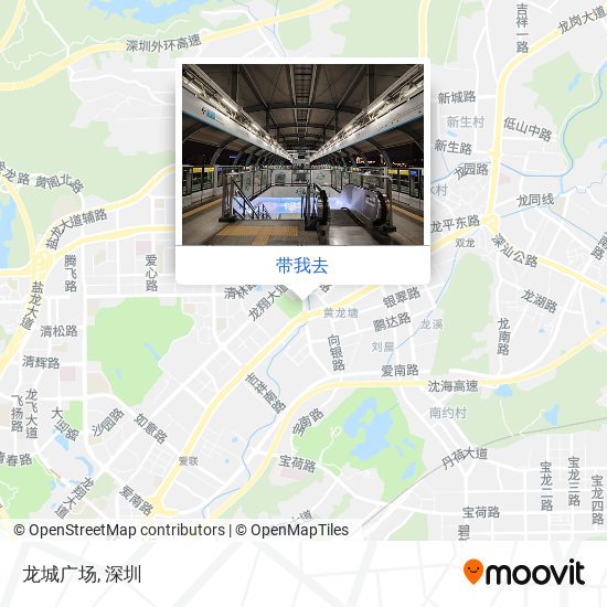 龙城广场地图