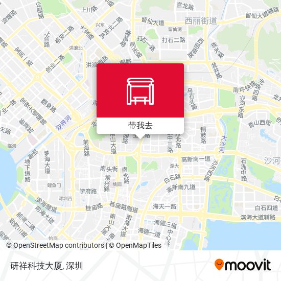 研祥科技大厦地图