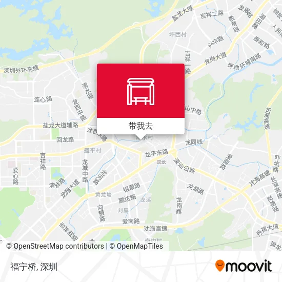 福宁桥地图
