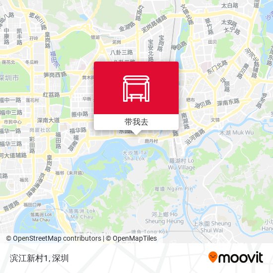 滨江新村1地图