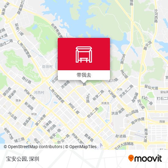 宝安公园地图