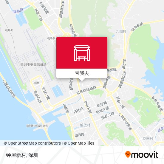 钟屋新村地图