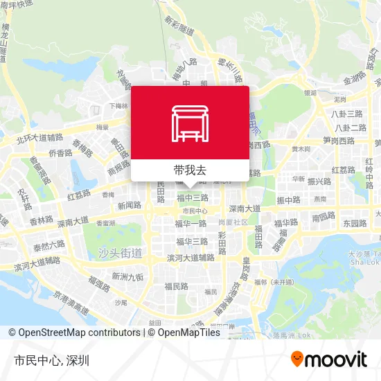 市民中心地图
