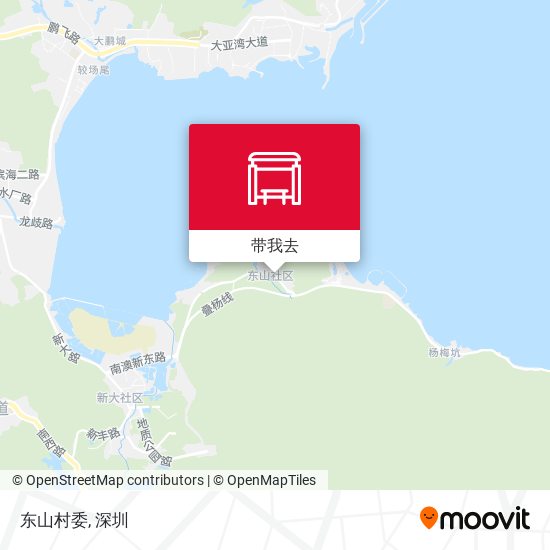 东山村委地图