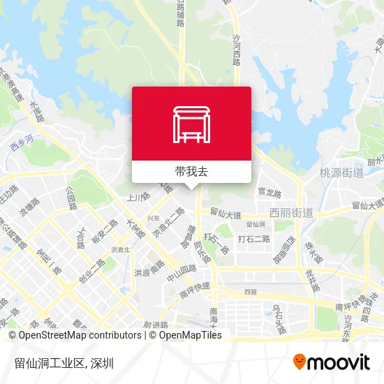 留仙洞工业区地图
