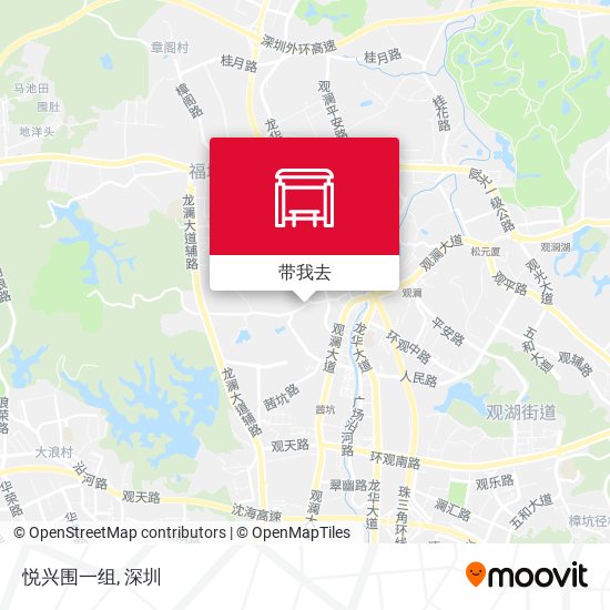 悦兴围一组地图