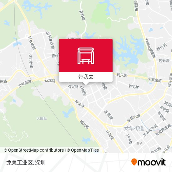 龙泉工业区地图