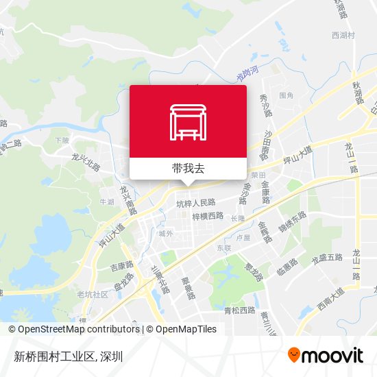 新桥围村工业区地图
