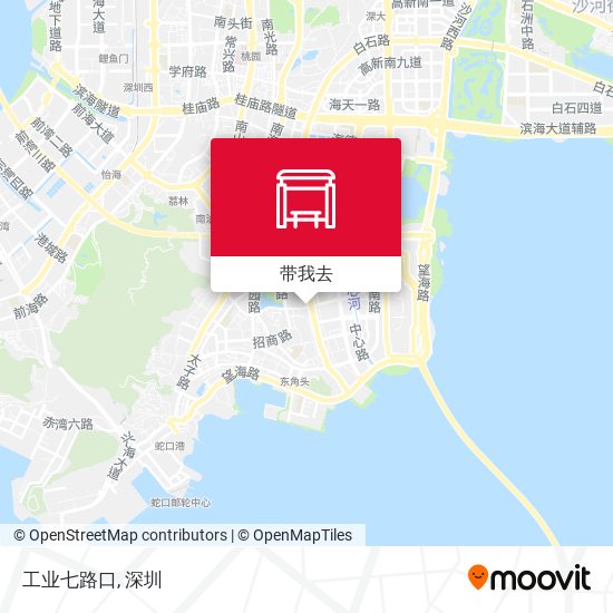 工业七路口地图