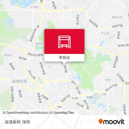 庙溪新村地图