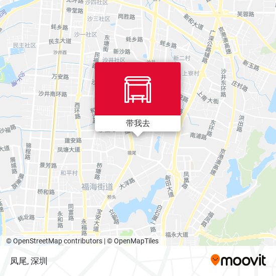 凤尾地图