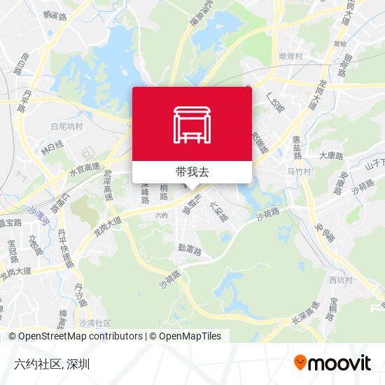 六约社区地图