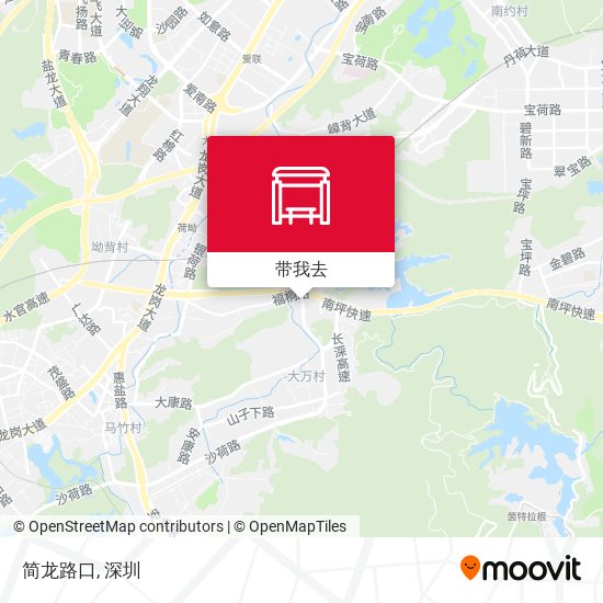 简龙路口地图