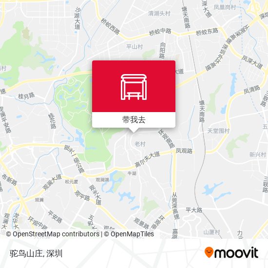 驼鸟山庄地图