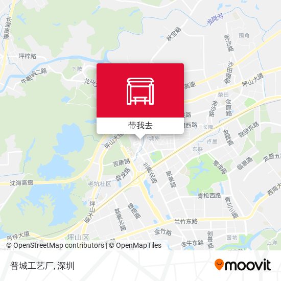 普城工艺厂地图