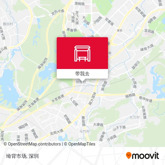 坳背市场地图