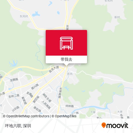 坪地六联地图