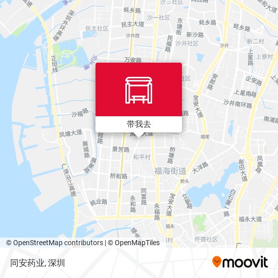 同安药业地图