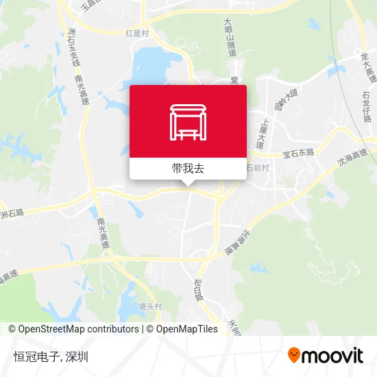 恒冠电子地图