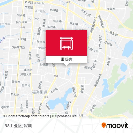 98工业区地图
