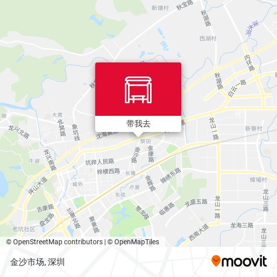金沙市场地图