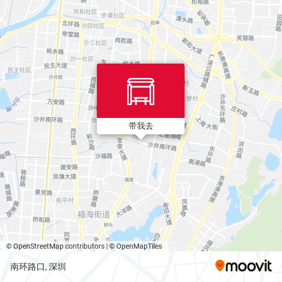 南环路口地图