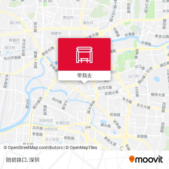 朗碧路口地图