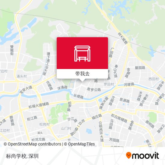 标尚学校地图