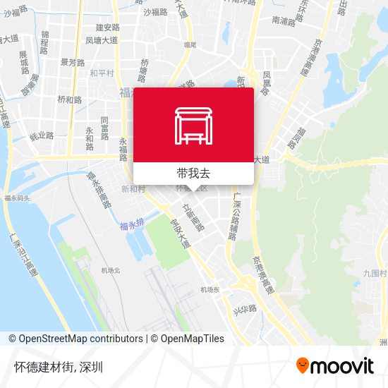 怀德建材街地图