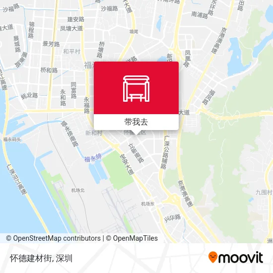 怀德建材街地图