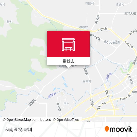 秋南医院地图