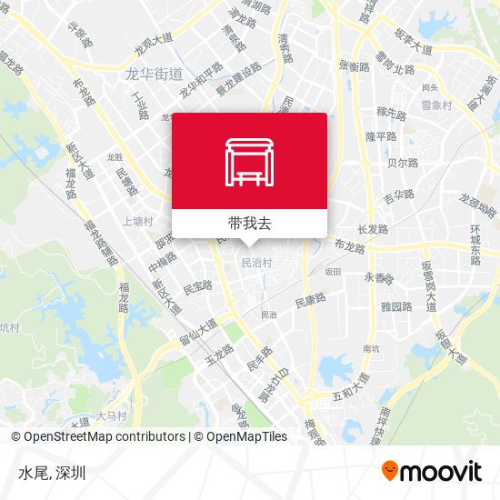 水尾地图