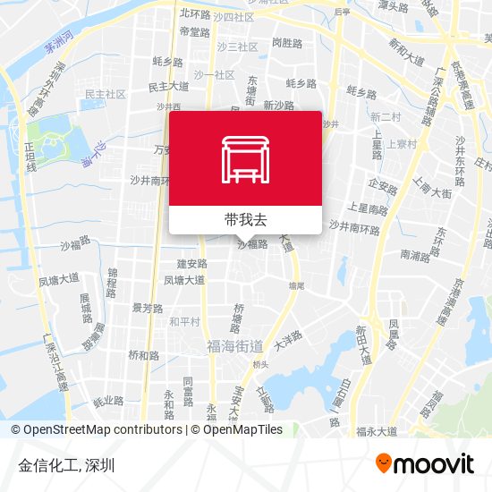 金信化工地图