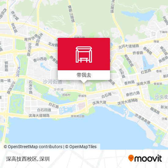 深高技西校区地图
