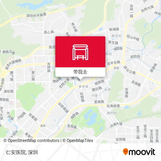仁安医院地图