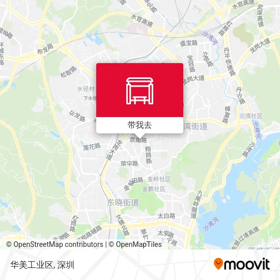 华美工业区地图