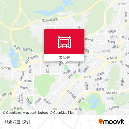 城市花园地图