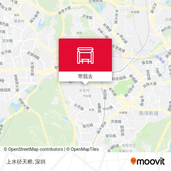 上水径天桥地图