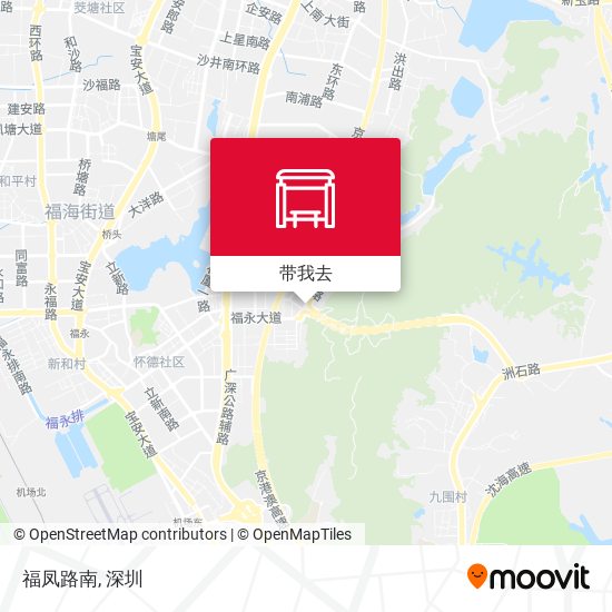 福凤路南地图